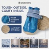 image:imageSpark Paws 365 Dog Shoes  AllSeason Boots for Winter Snow amp Hot Pavement365 Blue