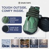 image:imageSpark Paws 365 Dog Shoes  AllSeason Boots for Winter Snow amp Hot Pavement365 Green