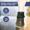 image:imageSpark Paws 365 Dog Shoes  AllSeason Boots for Winter Snow amp Hot Pavement365 Green Brown