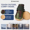 image:imageSpark Paws 365 Dog Shoes  AllSeason Boots for Winter Snow amp Hot Pavement365 Green Brown