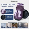 image:imageSpark Paws 365 Dog Shoes  AllSeason Boots for Winter Snow amp Hot Pavement365 Purple