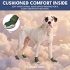 image:imageSpark Paws 365 Dog Shoes  AllSeason Boots for Winter Snow amp Hot PavementGreen