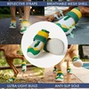 image:imageSpark Paws 365 Dog Shoes  AllSeason Boots for Winter Snow amp Hot PavementGreen Yellow