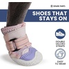 image:imageSpark Paws 365 Dog Shoes  AllSeason Boots for Winter Snow amp Hot PavementPink Purple