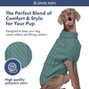 image:imageSpark Paws Christmas Knit Dog Sweater  Ultra Soft Warm Winter Dog SweaterPine Green Cableknit