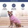 image:imageSpark Paws Christmas Knit Dog Sweater  Ultra Soft Warm Winter Dog SweaterPink Cableknit