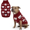 image:imageSpark Paws Christmas Knit Dog Sweater  Ultra Soft Warm Winter Dog SweaterPolar Bear