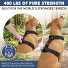 image:imageSpark Paws Comfort Control No Pull Dog Harness  Heavy Duty Front ClipBlack