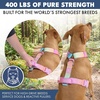 image:imageSpark Paws Comfort Control No Pull Dog Harness  Heavy Duty Front ClipPastel Icing