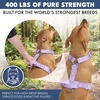 image:imageSpark Paws Comfort Control No Pull Dog Harness  Heavy Duty Front ClipPurple