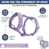 image:imageSpark Paws Comfort Control No Pull Dog Harness  Heavy Duty Front ClipPurple