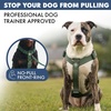 image:imageSpark Paws Comfort Control No Pull Dog Harness  Heavy Duty Front ClipSolid Green
