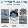 image:imageSpark Paws Cooling Couch Cover Dog Bed Furniture Protector MatAsh Blue