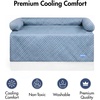 image:imageSpark Paws Cooling Couch Cover Dog Bed Furniture Protector MatAsh Blue