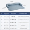 image:imageSpark Paws Cooling Couch Cover Dog Bed Furniture Protector MatAsh Blue