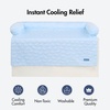 image:imageSpark Paws Cooling Couch Cover Dog Bed Furniture Protector MatHearts Blue