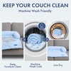 image:imageSpark Paws Cooling Couch Cover Dog Bed Furniture Protector MatHearts Blue