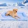image:imageSpark Paws Cooling Couch Cover Dog Bed Furniture Protector MatWaffle Blue