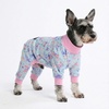 image:imageSpark Paws Dog Pajamas  Stretch Onesie Recovery Full Leg Surgery Suit PJSButterfly Dreams