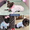 image:imageSpark Paws Dog Pajamas  Stretch Onesie Recovery Full Leg Surgery Suit PJSButterfly Dreams