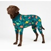 image:imageSpark Paws Dog Pajamas  Stretch Onesie Recovery Full Leg Surgery Suit PJSDinosaurs