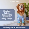 image:imageSpark Paws Dog Pajamas  Stretch Onesie Recovery Full Leg Surgery Suit PJSDragons