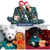 image:imageSpark Paws Dog Pajamas  Stretch Onesie Recovery Full Leg Surgery Suit PJSGingerbread Man