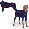 image:imageSpark Paws Dog Pajamas  Stretch Onesie Recovery Full Leg Surgery Suit PJSHearts