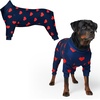 image:imageSpark Paws Dog Pajamas  Stretch Onesie Recovery Full Leg Surgery Suit PJSHearts