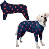 image:imageSpark Paws Dog Pajamas  Stretch Onesie Recovery Full Leg Surgery Suit PJSHearts