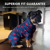 image:imageSpark Paws Dog Pajamas  Stretch Onesie Recovery Full Leg Surgery Suit PJSHearts