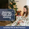 image:imageSpark Paws Dog Pajamas  Stretch Onesie Recovery Full Leg Surgery Suit PJSMistletoe