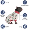 image:imageSpark Paws Dog Pajamas  Stretch Onesie Recovery Full Leg Surgery Suit PJSMistletoe
