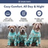 image:imageSpark Paws Dog Pajamas  Stretch Onesie Recovery Full Leg Surgery Suit PJSMonkey Business
