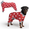 image:imageSpark Paws Dog Pajamas  Stretch Onesie Recovery Full Leg Surgery Suit PJSPolar Bear