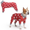 image:imageSpark Paws Dog Pajamas  Stretch Onesie Recovery Full Leg Surgery Suit PJSPolar Bear