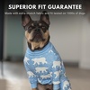 image:imageSpark Paws Dog Pajamas  Stretch Onesie Recovery Full Leg Surgery Suit PJSSnowy Polar Bear