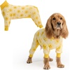 image:imageSpark Paws Dog Pajamas  Stretch Onesie Recovery Full Leg Surgery Suit PJSSunshine