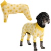 image:imageSpark Paws Dog Pajamas  Stretch Onesie Recovery Full Leg Surgery Suit PJSSunshine