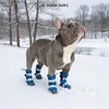 image:imageSpark Paws Dog Rainboots Waterproof Dog Shoes  Gray Camo Size 7Blue Camo