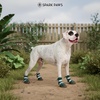 image:imageSpark Paws Dog Rainboots Waterproof Dog Shoes  Gray Camo Size 7Green Camo