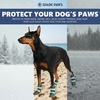 image:imageSpark Paws Dog Rainboots Waterproof Dog Shoes  Gray Camo Size 7Green Camo