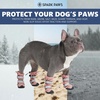image:imageSpark Paws Dog Rainboots Waterproof Dog Shoes  Gray Camo Size 7Pink