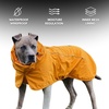 image:imageSpark Paws Dog Raincoat  Waterproof Rain Jacket wHood Full Coverage01  Mustard Yellow
