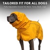 image:imageSpark Paws Dog Raincoat  Waterproof Rain Jacket wHood Full Coverage01  Mustard Yellow