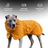 image:imageSpark Paws Dog Raincoat  Waterproof Rain Jacket wHood Full Coverage01  Mustard Yellow