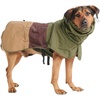 image:imageSpark Paws Dog Raincoat  Waterproof Rain Jacket wHood Full Coverage02  Green Brown Tan
