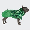 image:imageSpark Paws Dog Raincoat  Waterproof Rain Jacket wHood Full CoverageCamo Green