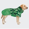 image:imageSpark Paws Dog Raincoat  Waterproof Rain Jacket wHood Full CoverageCamo Green