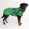 image:imageSpark Paws Dog Raincoat  Waterproof Rain Jacket wHood Full CoverageCamo Green
